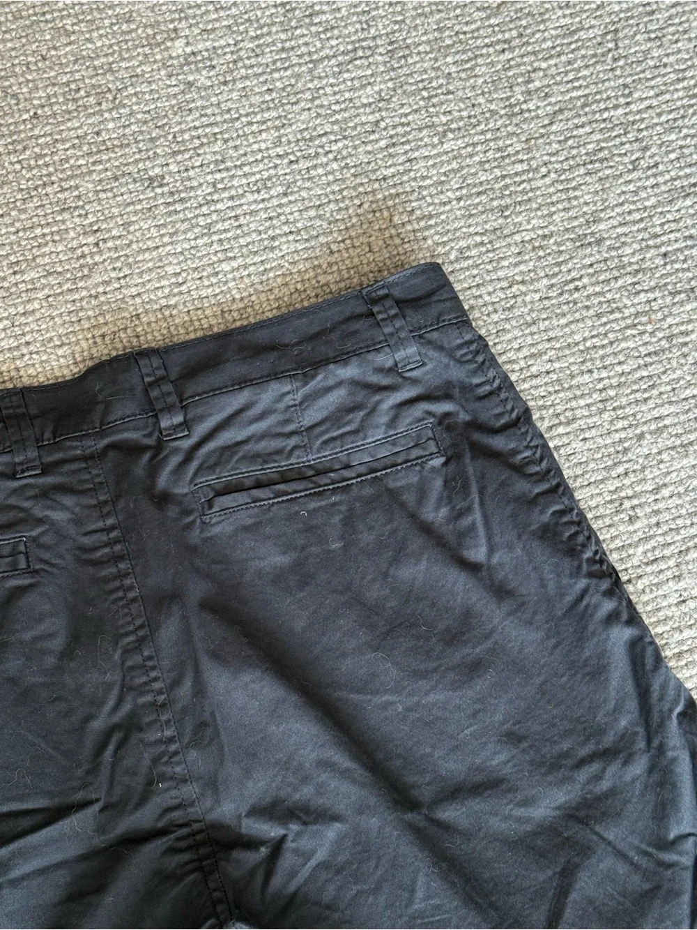 Selected Homme Men's Shorts Chinos Navy Blue S/P Dress Pants